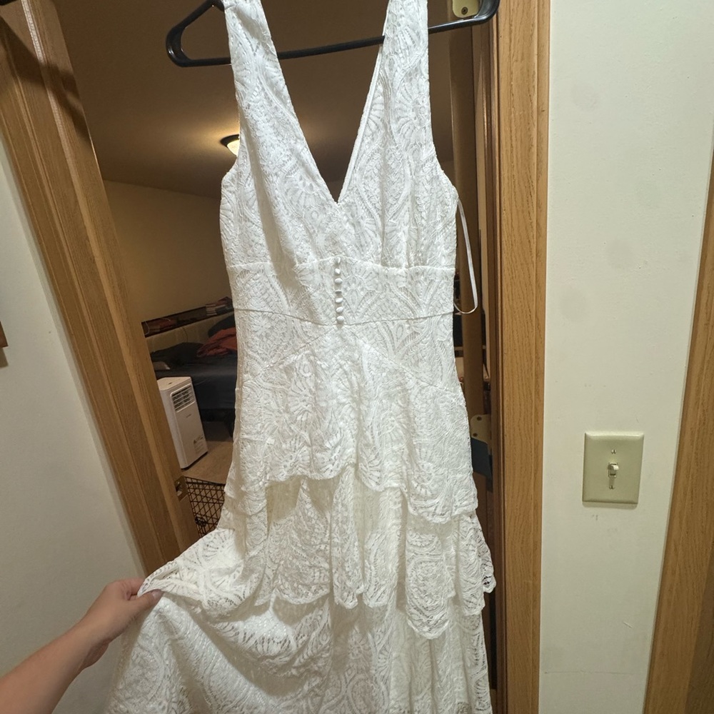 Lulu's Ivory Lace Wedding Dress